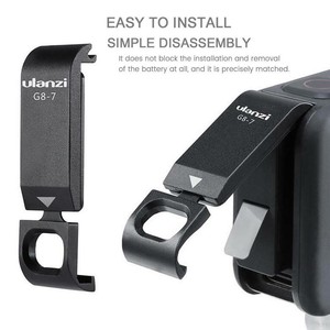 Battery Cover Removable Type C Charger Port Adapter Metal For