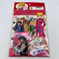 Juego de carpeta de álbum de tarjetas coleccionables Sailor Moon de colección de los años 90 + Holo Japón Manga 2