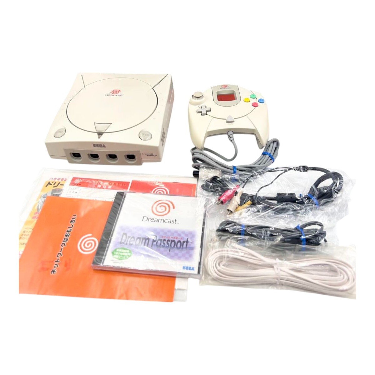 【すぐ遊べるセット】セガ Dreamcast HKT-3000 01-243 すぐ遊べるセット】セガ Dreamcast HKT-3000 01-243 すぐ遊べる