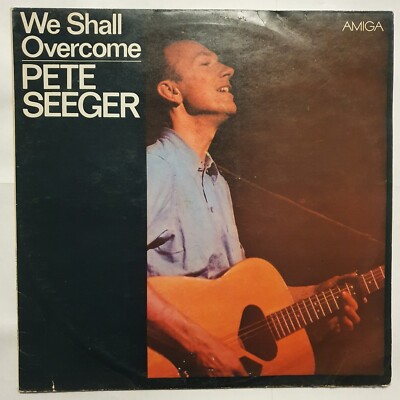 Schallplatte LP Vinyl 12'' Pete Seeger   We Shall Overcome