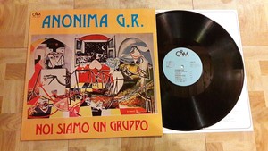 Anonima G R Noi Siamo Un Gruppo Lp 33 Giri 12 Cultura Musica Pnl 034 Ebay