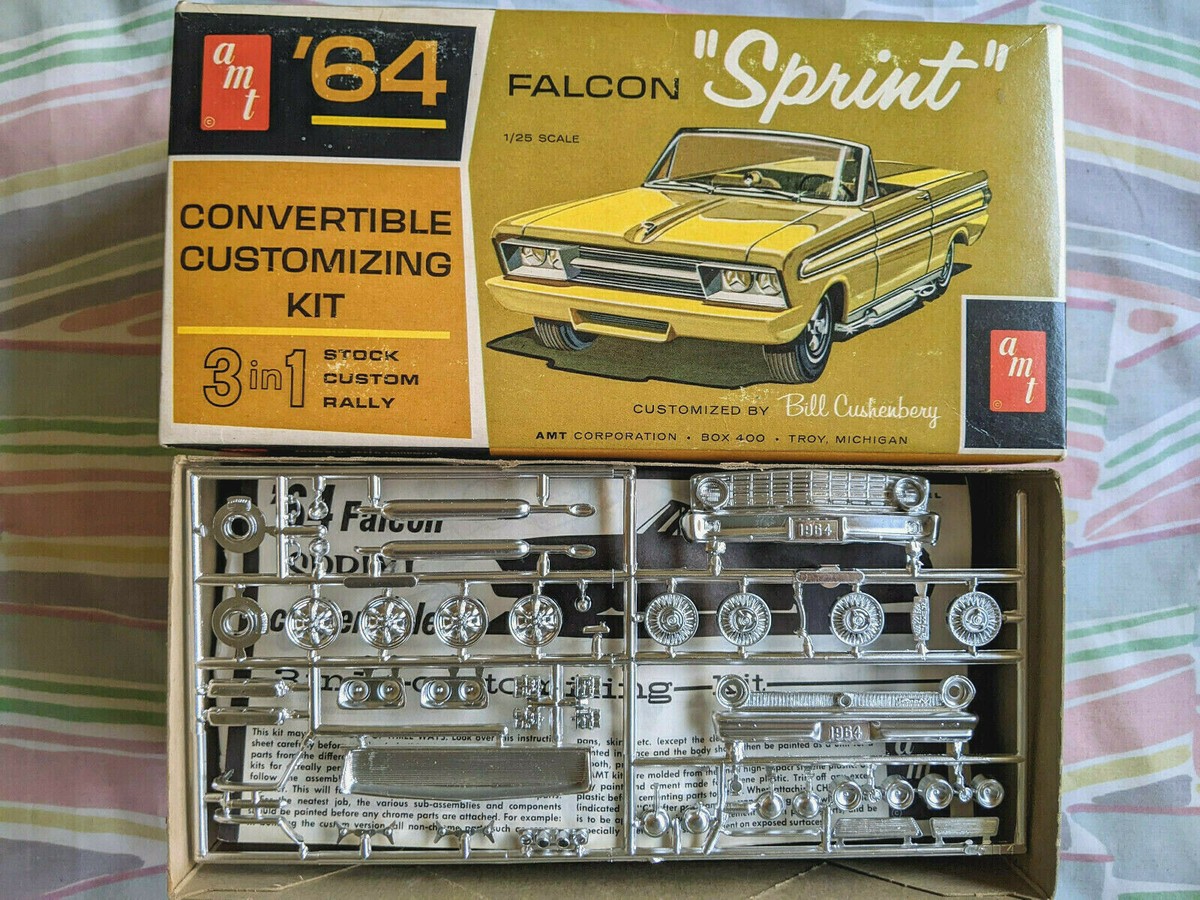L@@K! RARE! ORIGINAL VINTAGE AMT 1964 FORD FALCON 