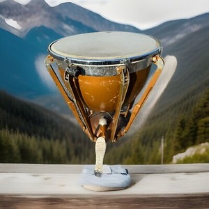 Ludwig Symphony Chicago Copper Tone Timpani Tympani Vintage 26” Or 27”Symphony