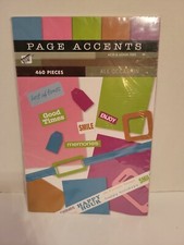 Westrim Crafts All Occasion Page Accents 460 Pieces Scrapbooking