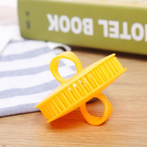 Head Scrubber Shampoo Brush Hair Scalp Massager Comb Wash Soft Silicone Bath◇ - Picture 13 of 24