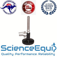 Bunsen Burner LPG  with STOP COCK/VALVE Chemistry laboratory HEAVY DUTY
