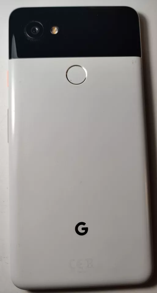 Google Pixel 2 XL White Unlocked 64GB Android 11 #11F Working Well SINGLE SIM  - Image 2 of 4