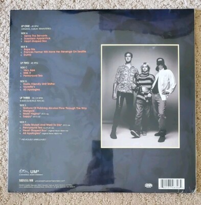 NIRVANA - In Utero 20TH ANNIVERSARY 2013 US 45 RPM 3LPS Vinyl LP