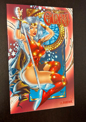 Alan Moore's GLORY #1 (Avatar Comics 2001) -- FINCH Variant -- NM- Or Better