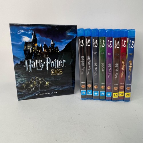 Harry Potter Blu Ray Collection 8 Film 8 Discs boxed Set Complete Region 4 - Picture 5 of 7