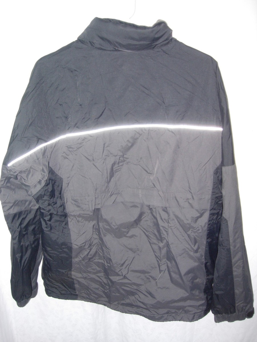 MENS BLACK GRAY IZOD ACTIVEWEAR GOLF GOLFWEAR X-TREME