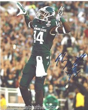 MICHIGAN STATE SPARTANS TONY LIPPETT HAND SIGNED 8X10 PHOTO A W/COA NFL DRAFT
