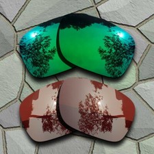 Jade Green Bronze Brown Polarized Lenses Replacement For-Oakley Holbrook OO9102