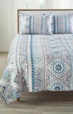 Levtex Massie Quilt, Size Full/Queen - White