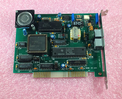 INTEL N89026 BASED 1N2401  2400Bps 8-BIT ISA INTERNAL V.22bis FAX MODEM