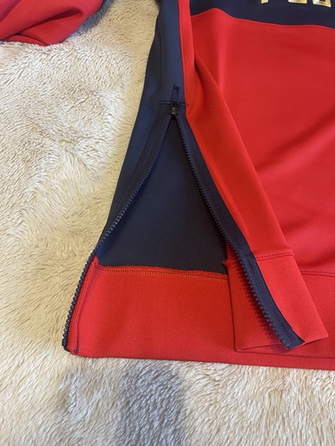 NWT New Orleans Pelicans Nike Red Navy Authentic Full-Zip Hoodie Men XL - Picture 8 of 15