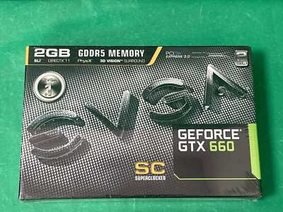 EVGA GeForce GTX 660 Superclocked 2GB GDDR5 Graphics Card (02G-P4-2662-KR)