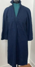 A.P.C. artist smock dress Small indigo Japanese denim  