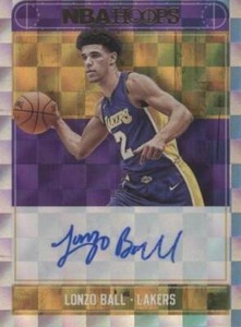 NBA カード Lonzo Ball 直筆サイン NBA カード Lonzo Ball 直筆サイン