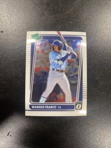 2021 Donruss Optic Wander Franco Rated Prospect RP1 Tampa Bay Rays