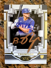 2023 Topps Tier One Bubba Thompson RC Break Out Autograph Bronze Ink #23/25 SP
