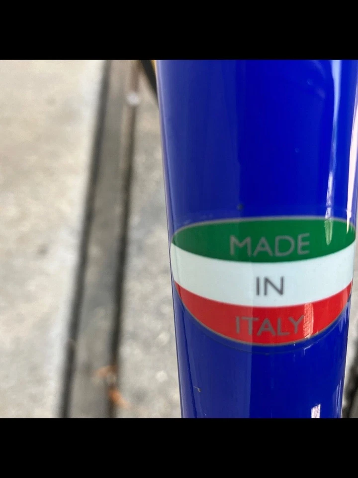 Gios Lite 48 cm Italian Bicycle, Blue, Steel, Excellent Condition - Image 4 of 4