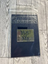 DREAMWEAVER STENCILS YOU ME - METAL STENCIL WEDDING LOVE- NEW