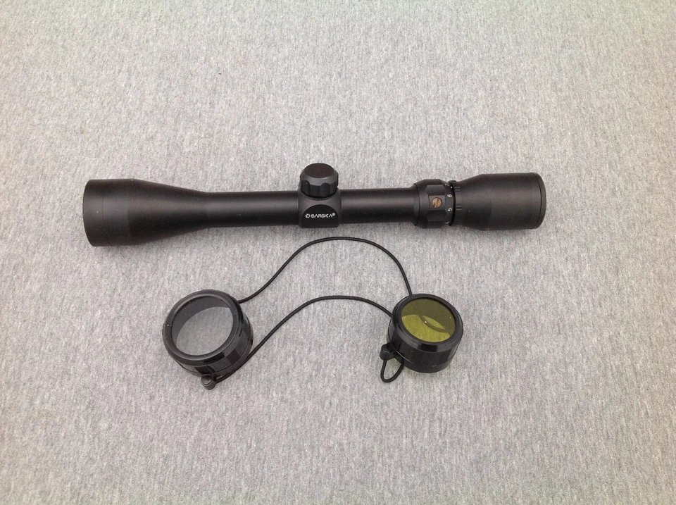 Mira telescópica NOS Barska 3-9x40 mm, retícula de punto de mira dúplex, en caja con papeleo Foto 4 de 4