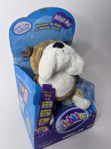 Webkinz Bulldog Plush New with Tag Code - Picture 3 of 8