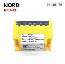 NORD GPU40L (19140170) 380-10%-480VAC 170-215VDC brake rectifier block device