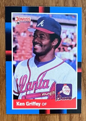MLBカード 1988 Donruss Ken Griffey baseball card Atlanta Braves #202 | eBay