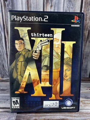 Sony Playstation 2 PS2 - XIII Thirteen 13 - 100% Complete w