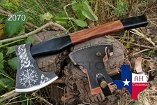BEAUTIFUL CUSTOM HANDMADE CARBON PREMIUM TOMAHAWK VIKING AXE THROWING AH -2070