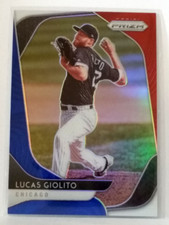 2020 Panini Red White & Blue Prizm #31 Lucas Giolito Card
