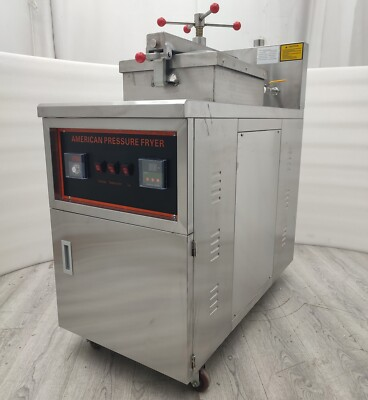 #ad High Pressure Fried Chicken Stove 110V CNC LP Gas High Pressure Deep Fryer 45L $2115.00