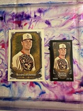 Mackenzie Gore 2024 Allen & Ginter base and Black Border Mini Nationals