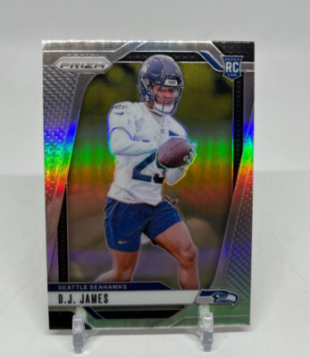 2024 Panini Prizm D.J. James RC #322 Silver Prizm
