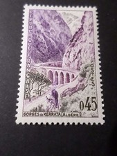 FRANCE, 1960, timbre 1237, GORGES KERRATA ALGERIE, neuf**, VF MNH STAMP
