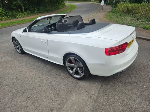 2014 64 Audi A5 3.0 tdi Quattro Stronic S line Special Ed convertible - FSH - Picture 13 of 18