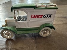 ERTL FORD 1913 MODEL T VAN CASTROL GTX OIL DIE CAST COIN BANK 1268