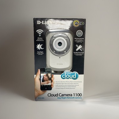 D-Link Cloud Camera 1100 Day/Night Network Camera Baby Monitor-open box