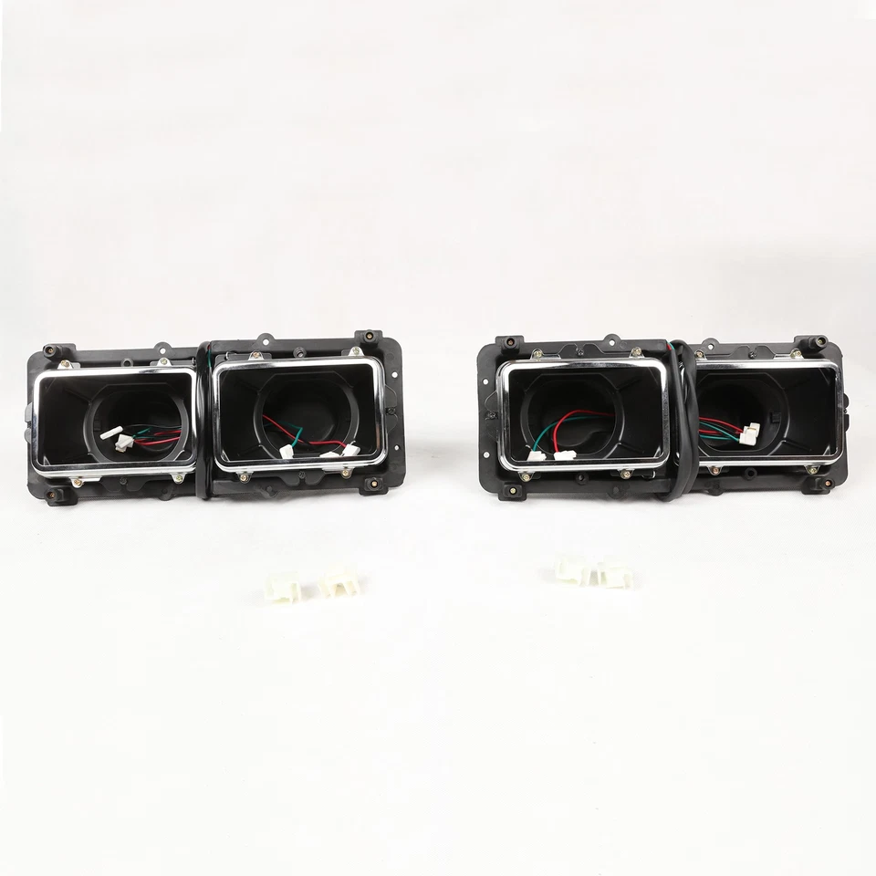 For 1989-2003 Freightliner FLD 112 120 Left & Right Side Headlight Housing Bases Foto 3 de 4