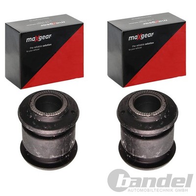 2X MAXGEAR QUERLENKERLAGER BUCHSE HINTEN passend für HYUNDAI COUPE ELANTRA IX35 