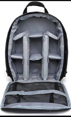 Waterproof Camera Backpack for Canon, Nikon, and Sony DSLR Cameras