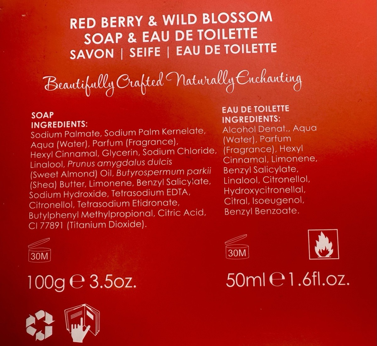 Produktbild von Bronnley Red Berry & Wild Blossom Geschenkset – Fruchtig-blumiger Duft