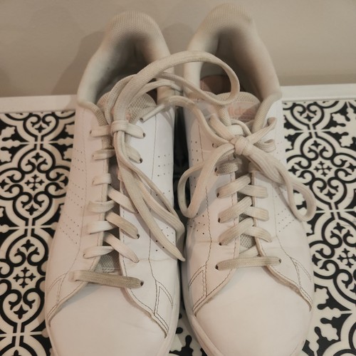 Adidas Advantage Women's (Size 9 US) Cloud White/Light Pink  - Picture 8 of 8