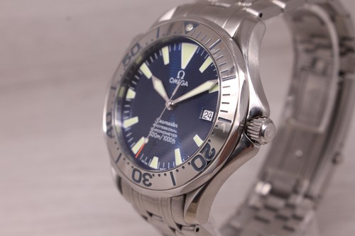 Omega Seamaster Professional 41mm Steel Automatic Mens Watch 168.1640 Blue Wave - Picture 2 of 7