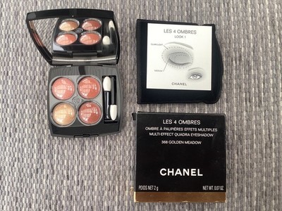 Chanel Les 4 Ombres Quadra Lidschatten 368 Golden Meadow Brandneu.  