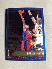 2001-02 Topps Chrome Darius Miles RC Clippers #17
