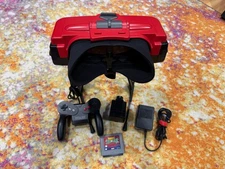Nintendo Virtual Boy Console and Game Bundle New Ribbon Cable Installed!